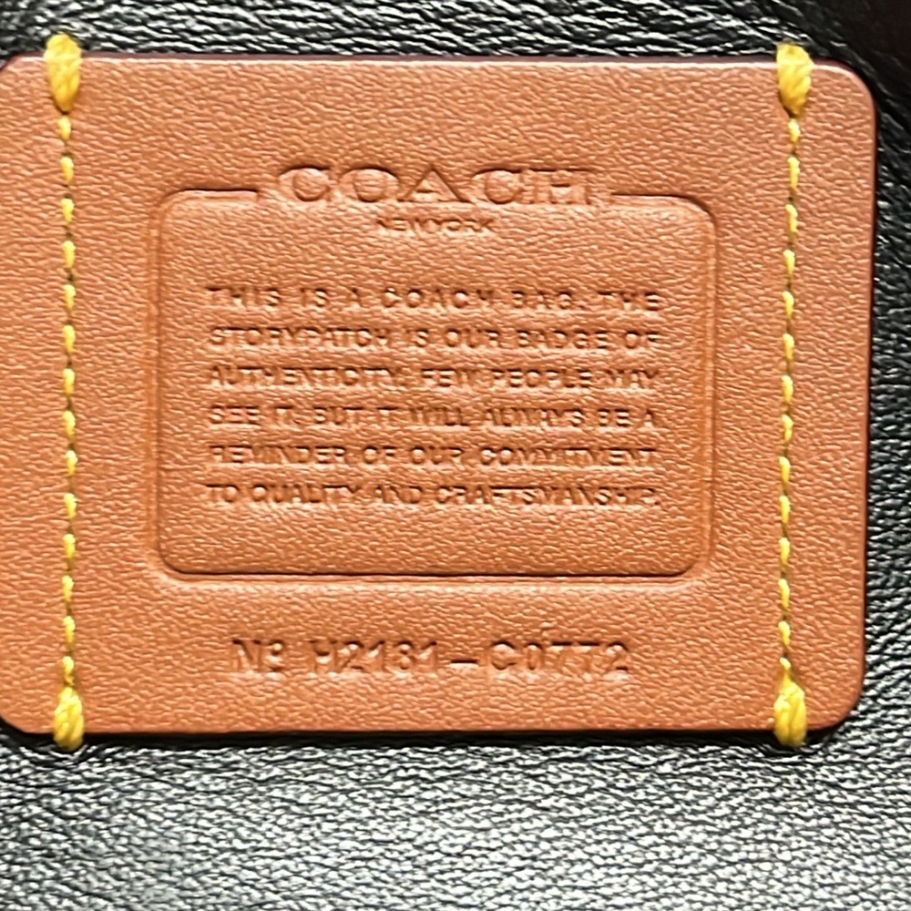 Coach Black Pillow Tabby 26 Nappa Leather Crossbody Bag Purse - Picture 7 of 12